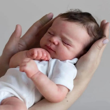 Reborn Sleepy Baby Doll With 3D-Painting Skin - 48cm