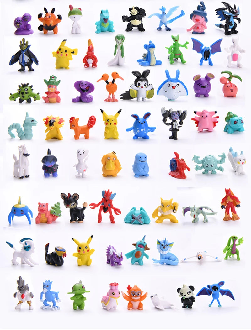 Pokémon Advent Calendar Box – 24-Piece Anime Figure Set | Pikachu, Charizard & More