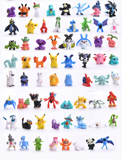 Pokémon Advent Calendar Box – 24-Piece Anime Figure Set | Pikachu, Charizard & More