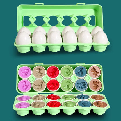 Naodongli Easter Matching Eggs Set
 Montessori Learning Toy