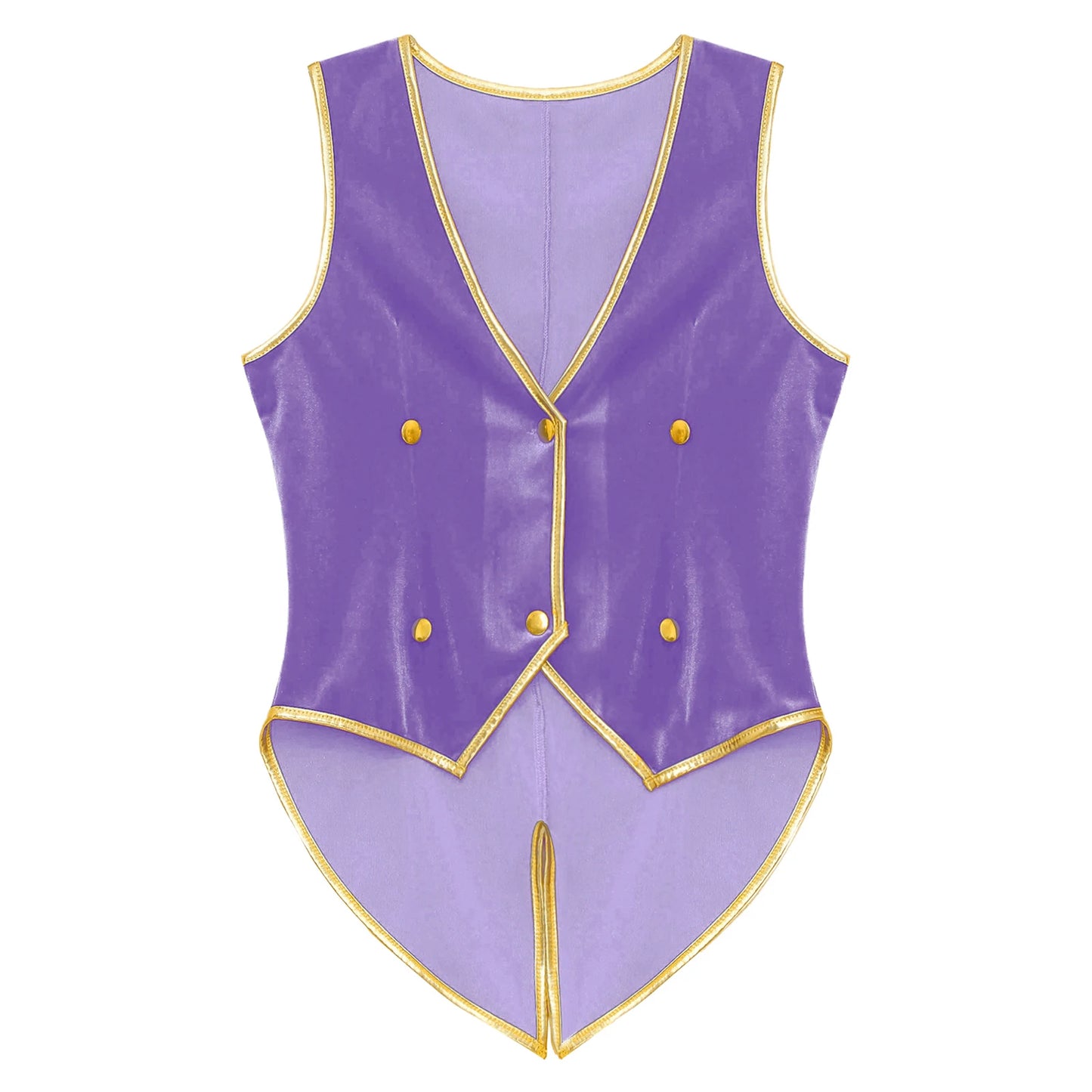 Boys Medieval Renaissance Tailcoat Vest Costume (Age 6-16YRS)