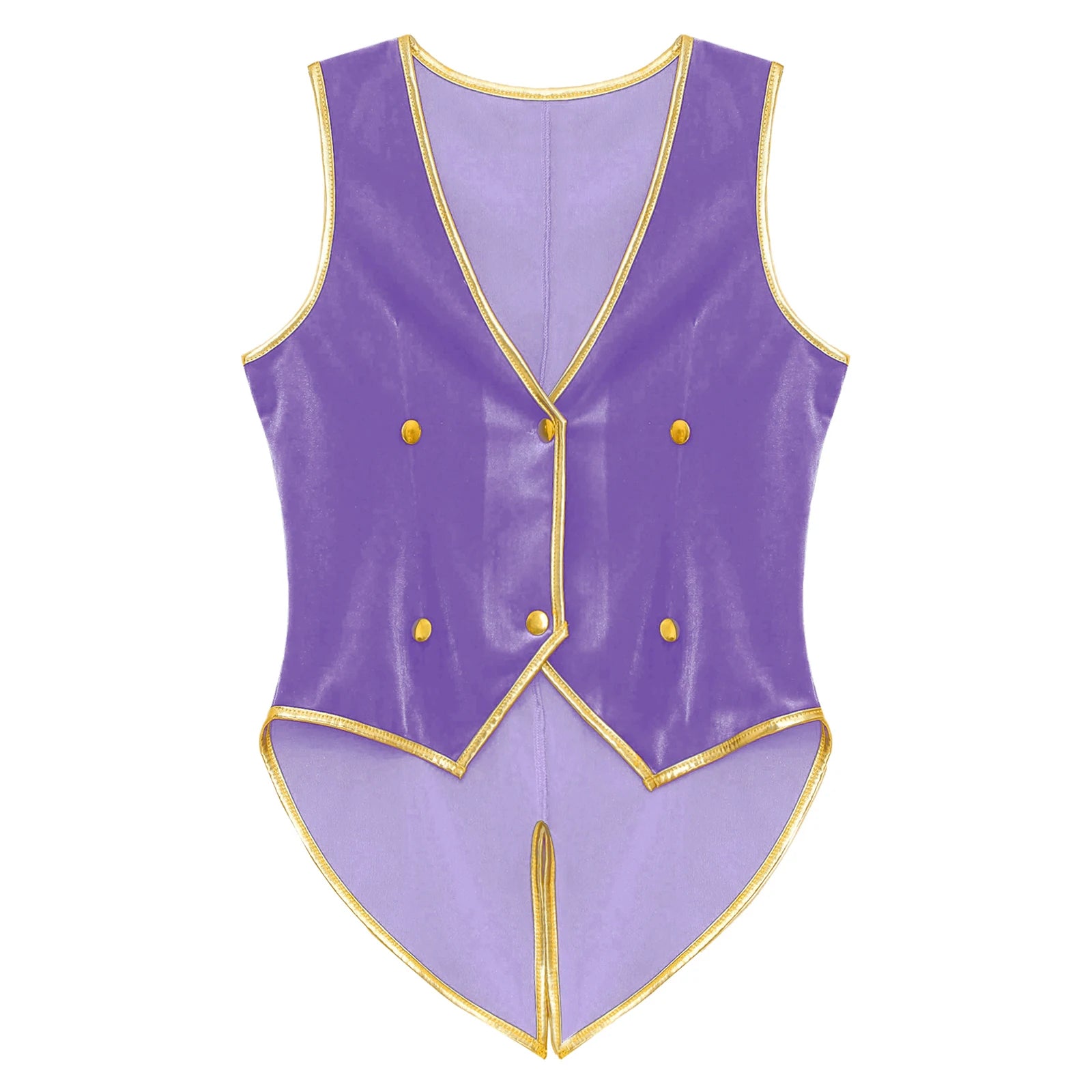 Boys Medieval Renaissance Tailcoat Vest Costume (Age 6-16YRS)