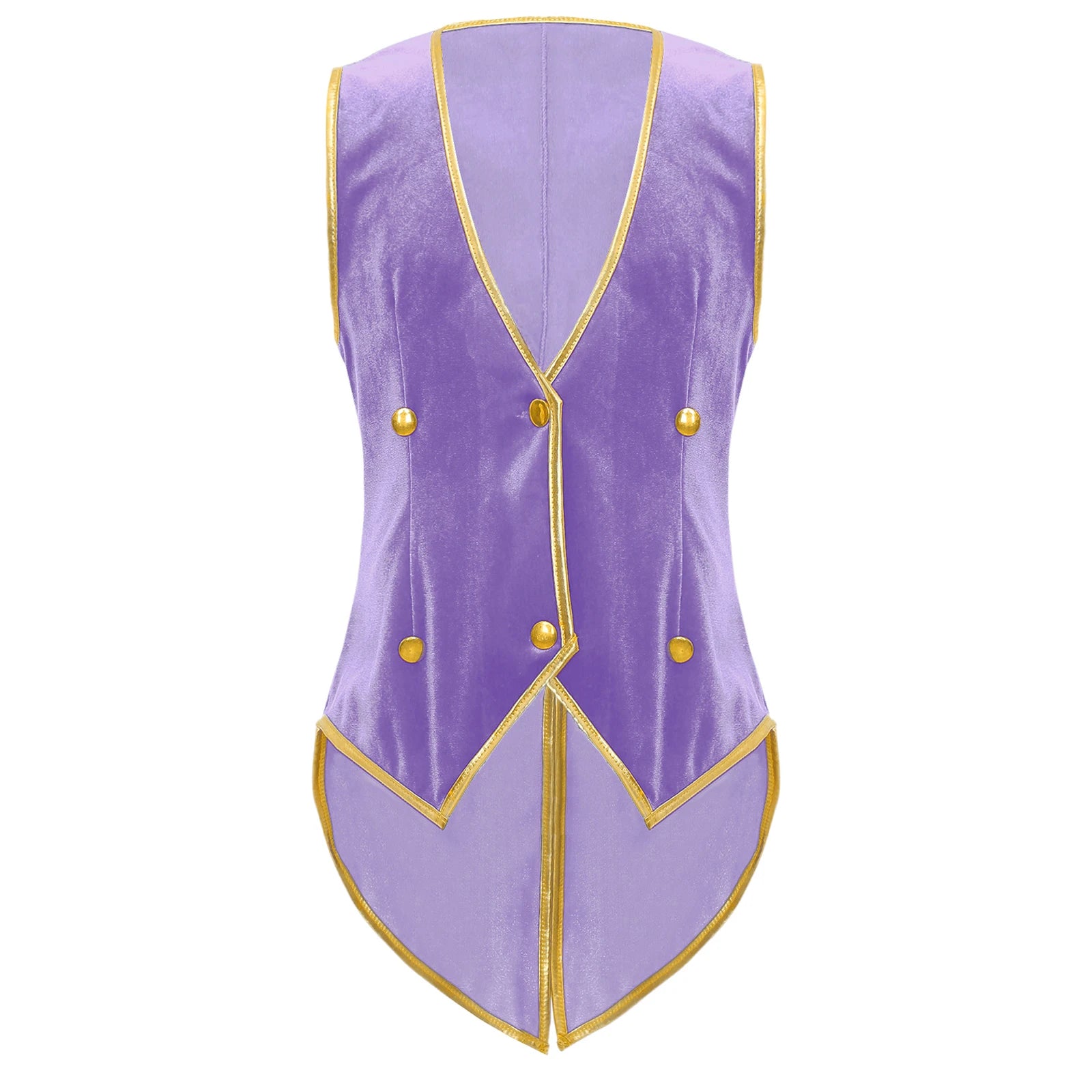 Boys Medieval Renaissance Tailcoat Vest Costume (Age 6-16YRS)