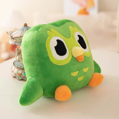 Plush Duolingo Green Owl Plush Toy - 30cm