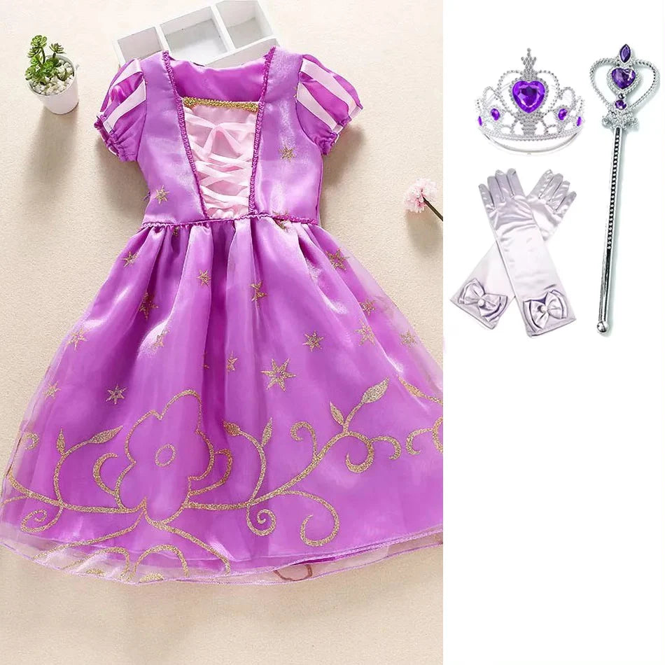 Girls Princess Costume Dress ( Dress 04 and Set