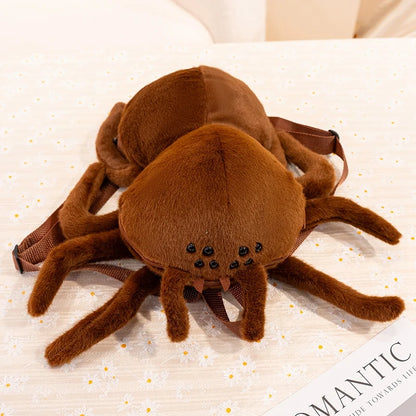 Plush Spider Backpack Stuffed Toy - 35*30CM
