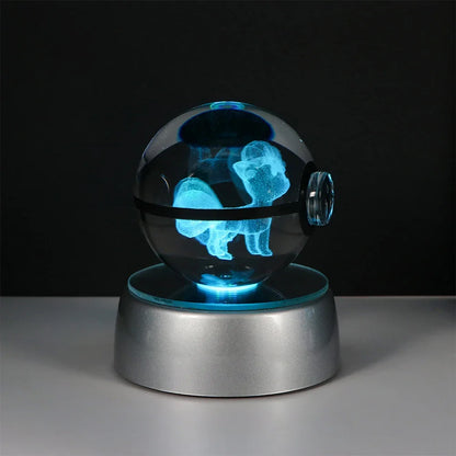 Pokemon Crystal Ball LED Night Light