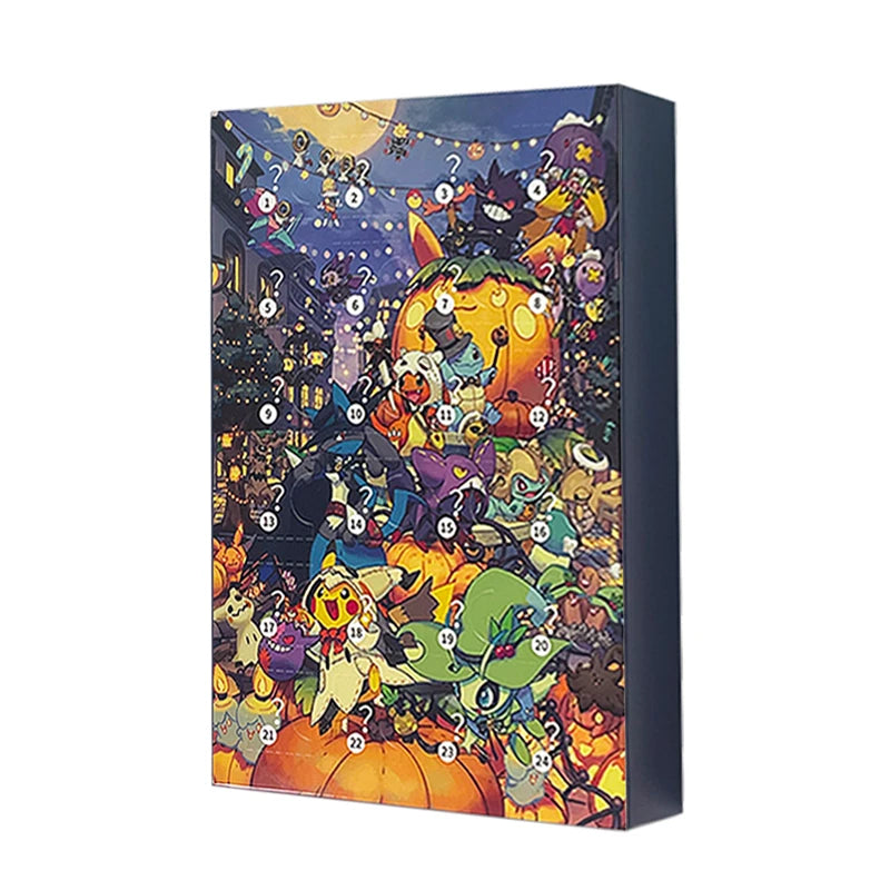 Pokémon Advent Calendar Box – 24-Piece Anime Figure Set | Pikachu, Charizard & More