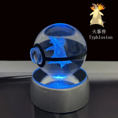 Pokemon Crystal Ball LED Night Light