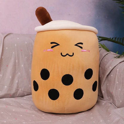 Plush Boba Bubble Tea Stuffed Toy - 25cm