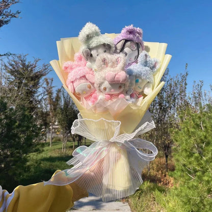 Plush Melody Stuffed Toy Flower Gift Bouquet 4
