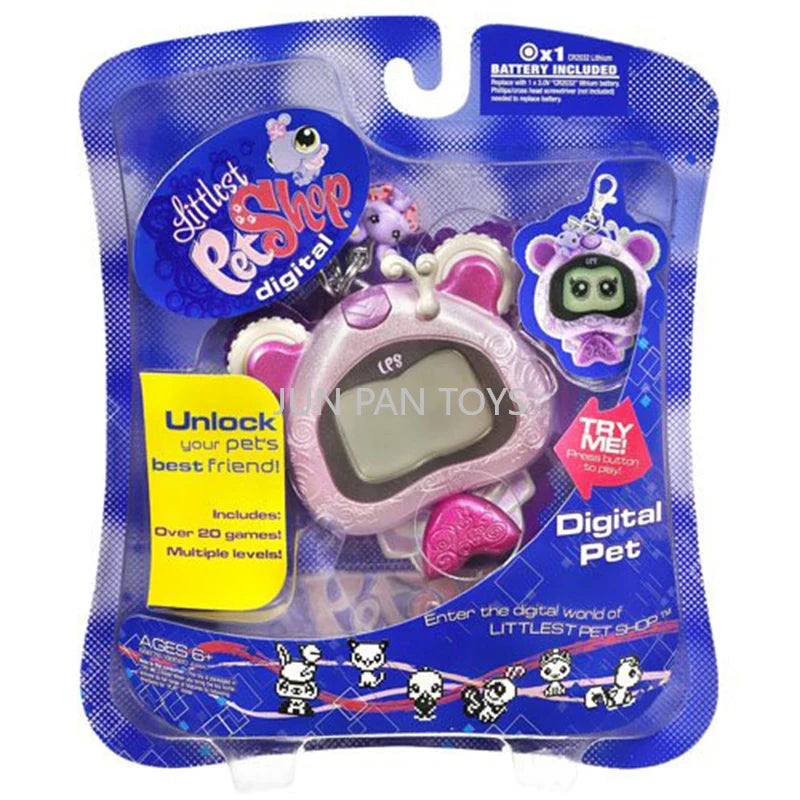 Littlest Pet Shop Digital Virtual Pet Handheld LCD Game