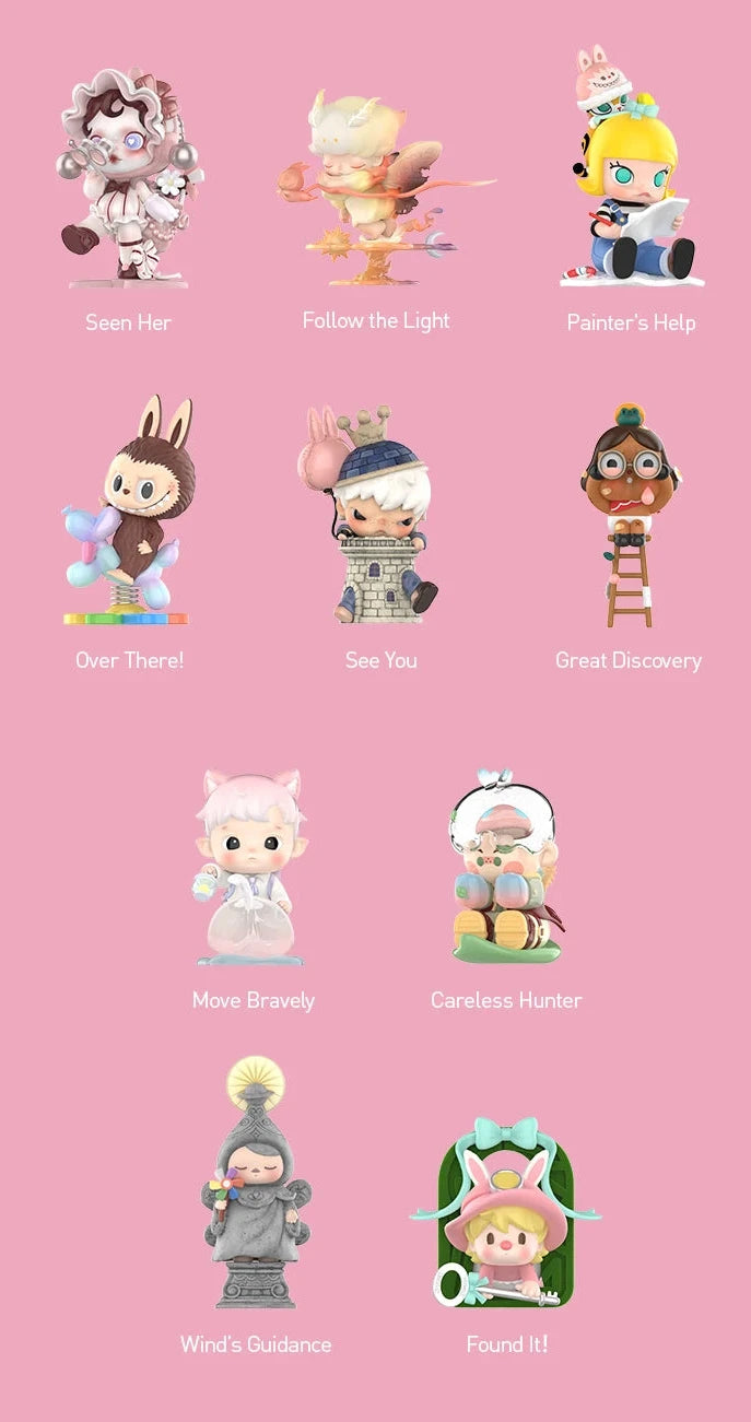 Finding MOKOKO Series – Labubu Blind Box Figures