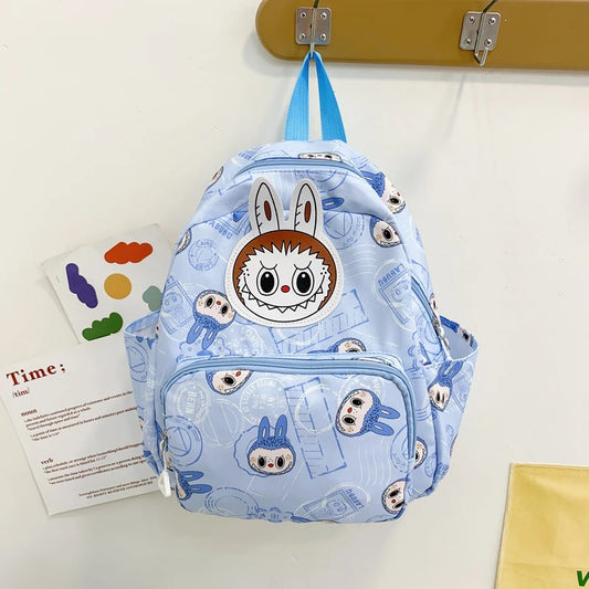 Labubu Backpack - Lightweight, Preppy Style Cartoon Schoolbag - Durable, Water-Resistant