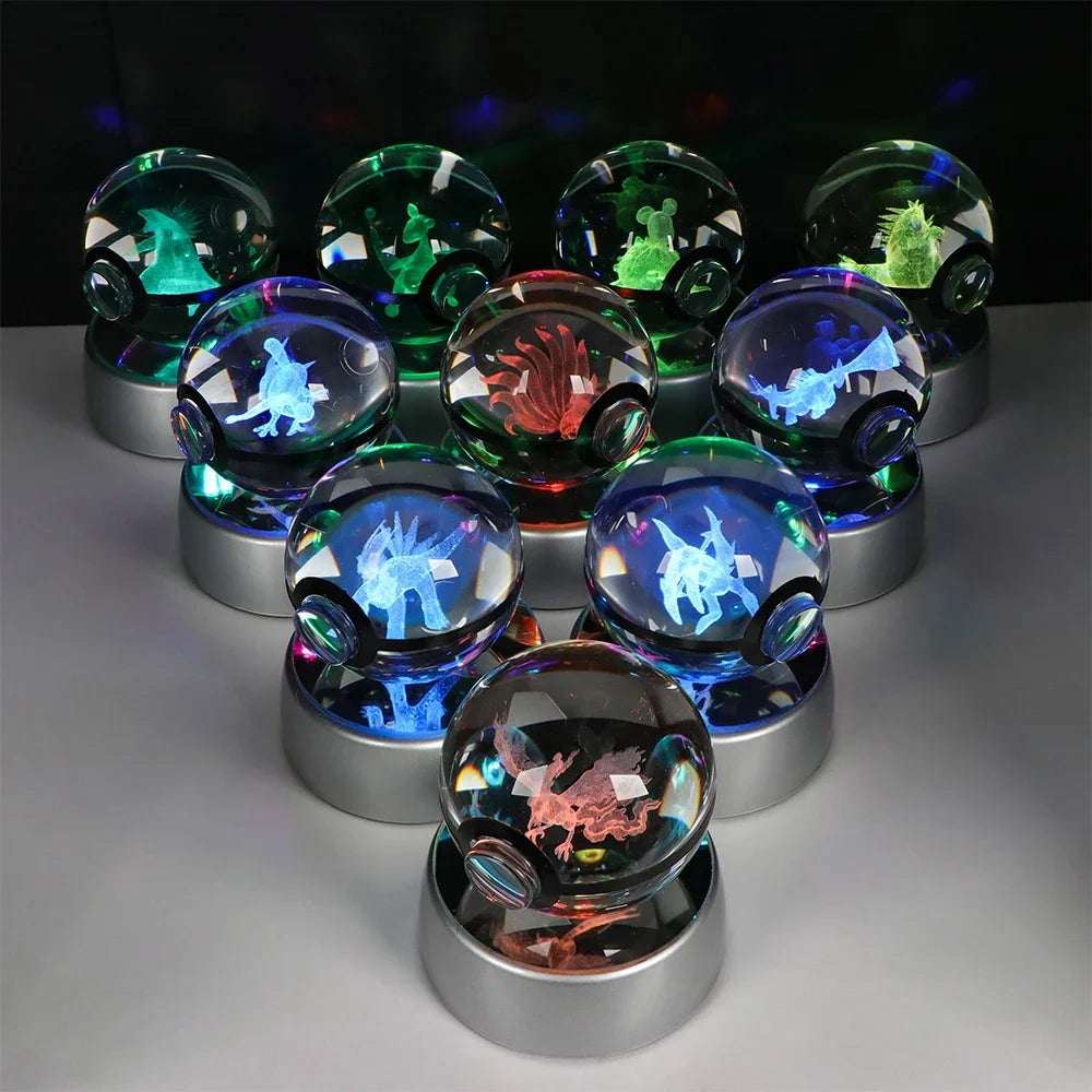 Pokemon Crystal Ball LED Night Light