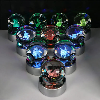 Pokemon Crystal Ball LED Night Light
