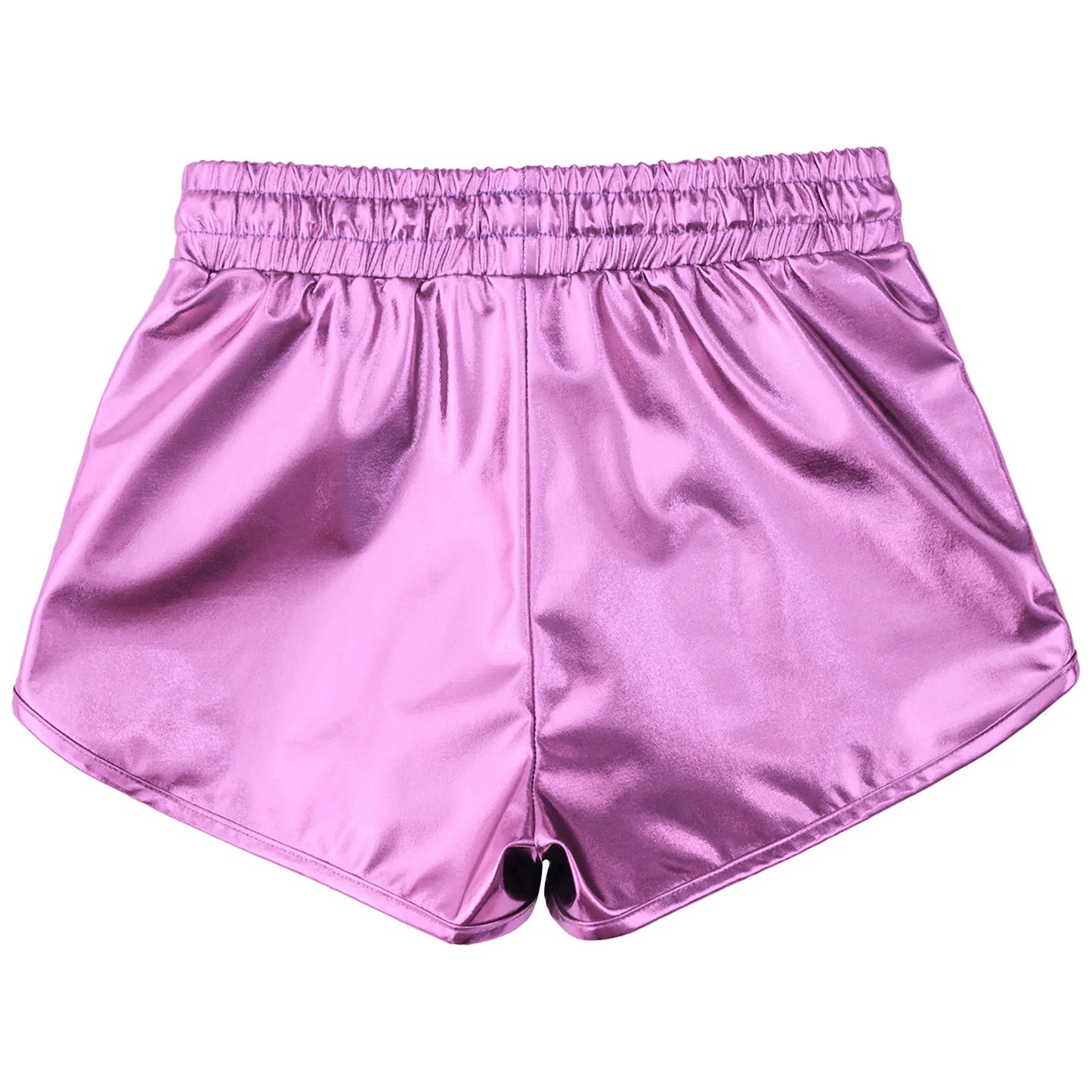 Girls Metallic Drawstring Shorts (Age 3-12 YRS)