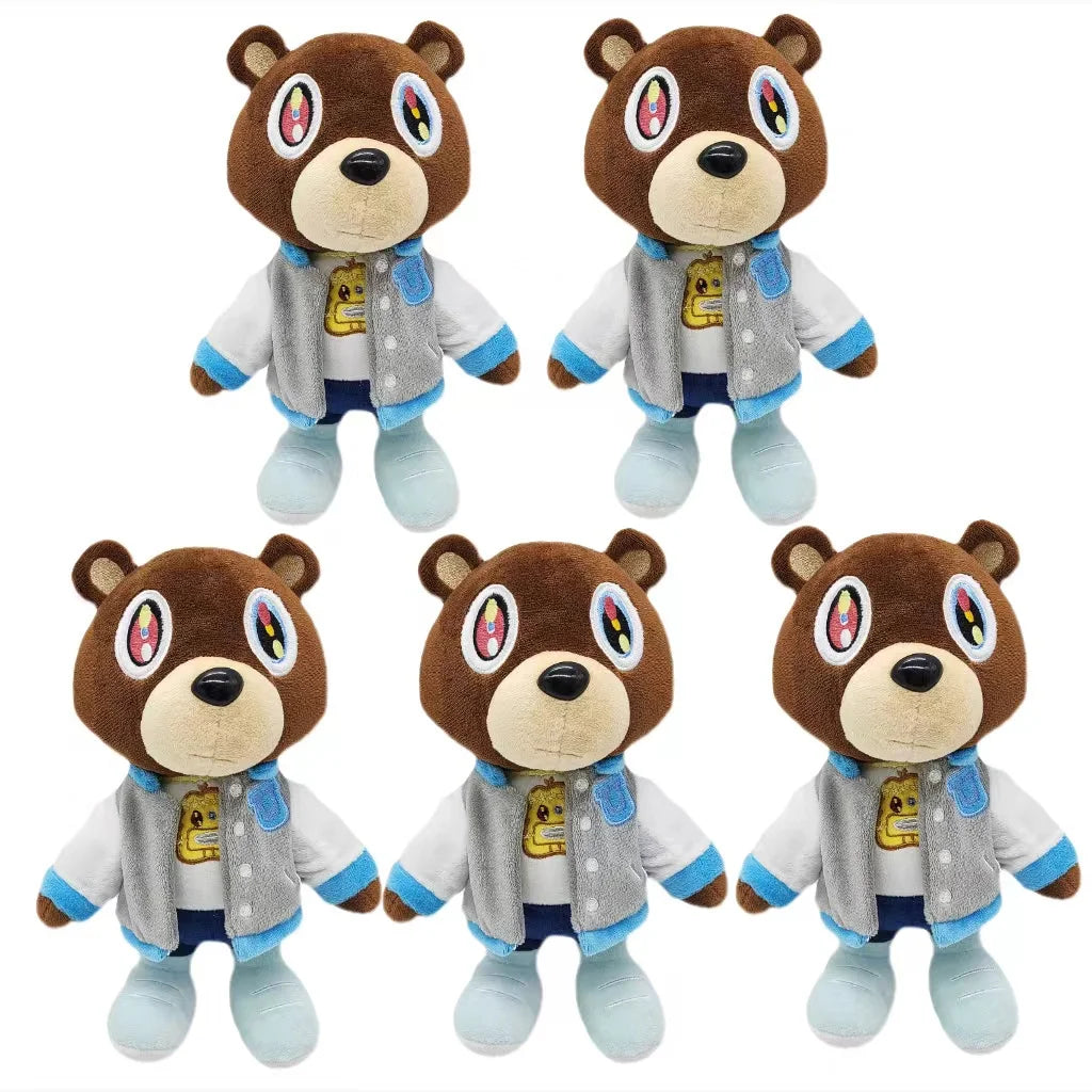 Plush Kanye West Dropout Teddy Bear Stuffed Toy - 26cm