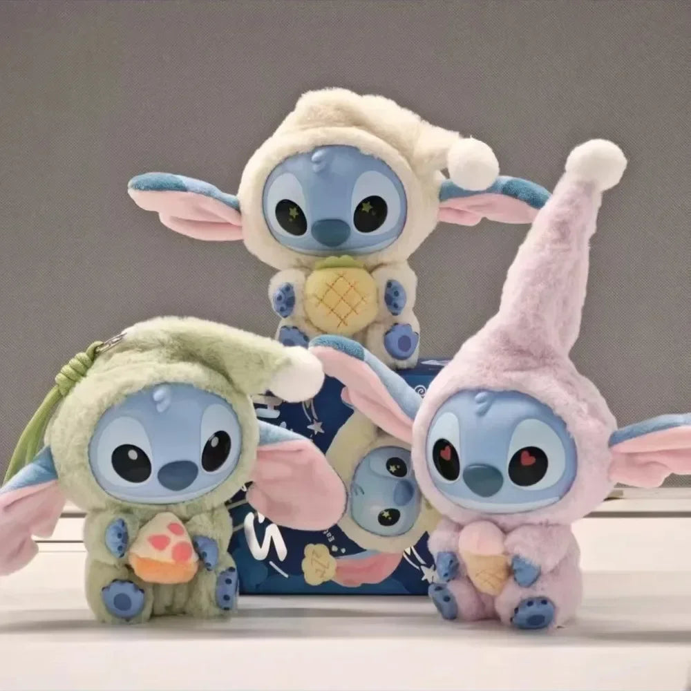 Miniso Disney Stitch "Eat Something Before Sleep" Series Plush Figure Blind Box