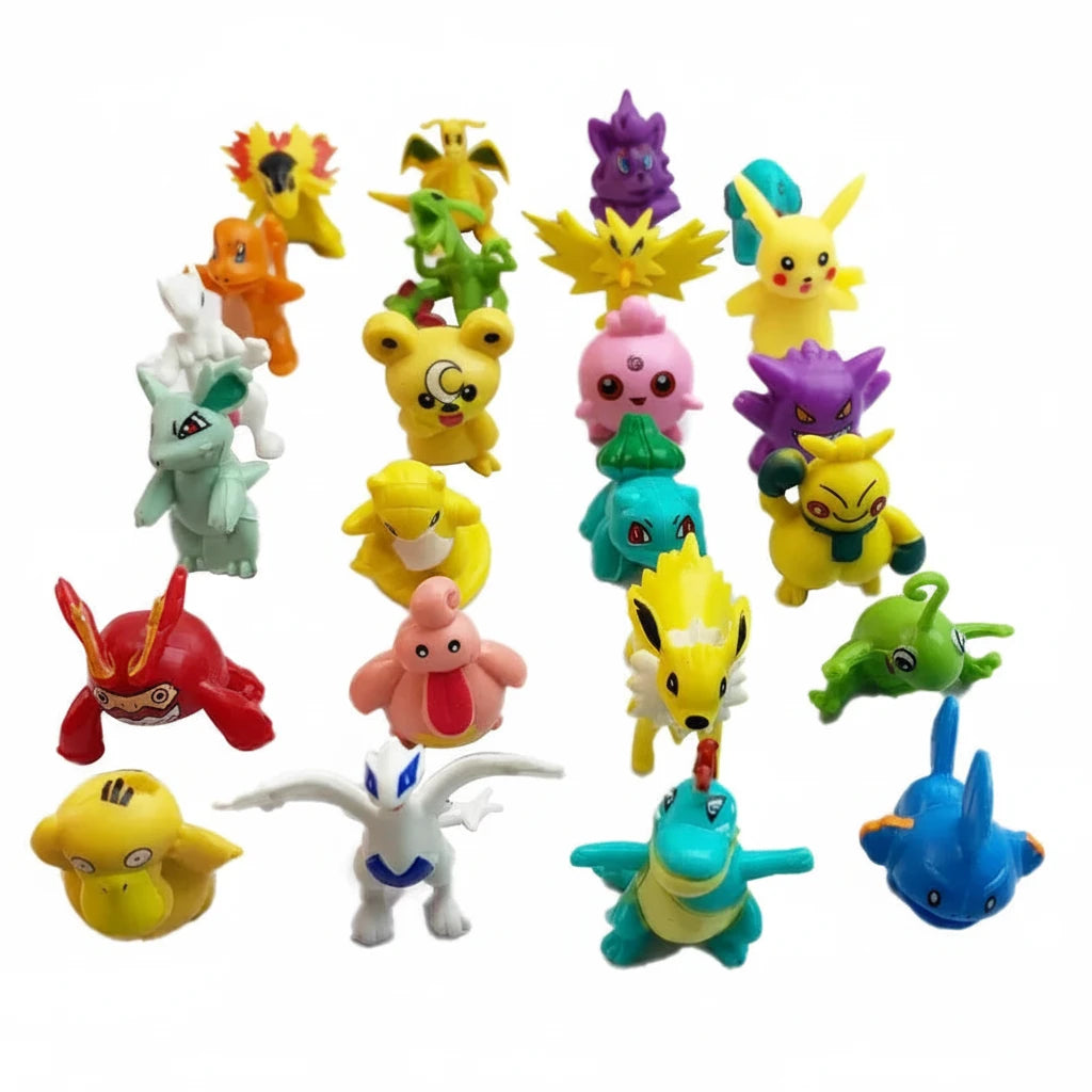 144 style Pokemon Figure with Storage Bag Monster elf ball Set Toy Pikachu Anime Action Mini Small Pokeball Child birthday Gift