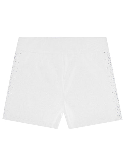 Girls Rhinestones Dance Shorts (Age 4-16 YRS)