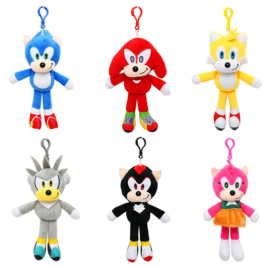 Plush Keychain Sonic The Hedgehog Stuffed Toy - 15cm