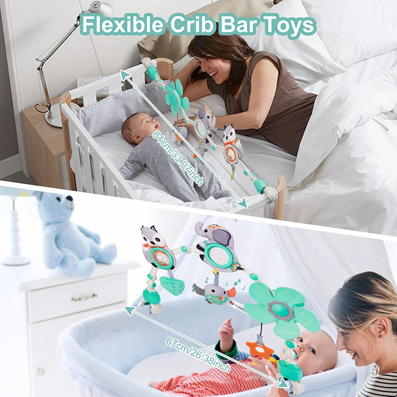 Baby Stroller Arch Mobile Musical Toy