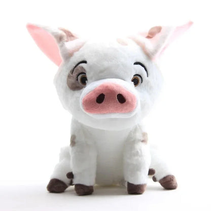 Plush Moana Pet Pig Pua Stuffed Toy - 22cm White 22CM