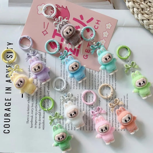 Labubu Keychain Doll Pendant Charms