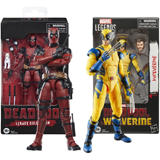 Deadpool & Wolverine Action Figure X-Men Movable Joints Toy