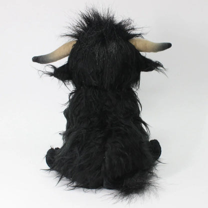 Plush Cute Highland Cow Stuffed Toy - 25cm