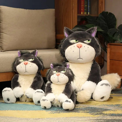Plush Cat Lucifer Stuffed Toy 15-65cm