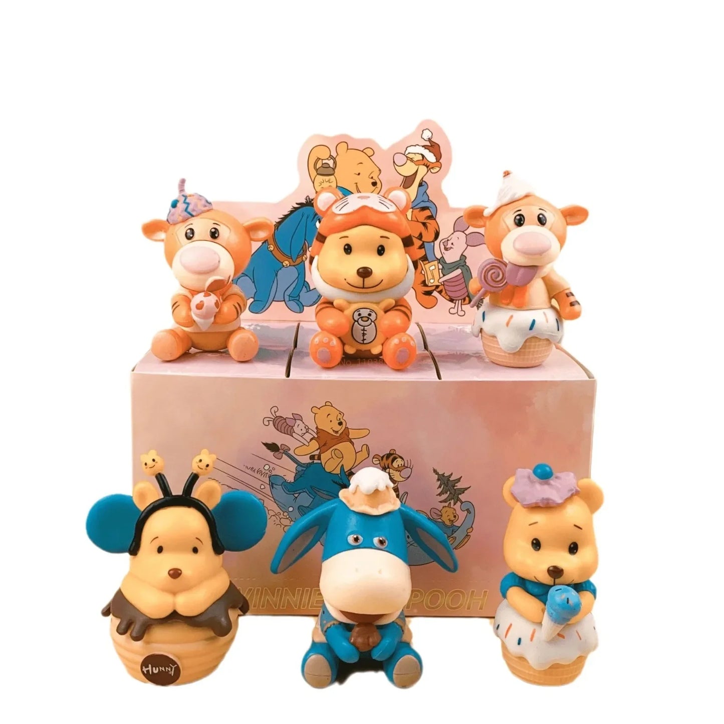Winnie the Pooh-Themed Blind Boxes from the Happy Everyday Series - 6 Pack