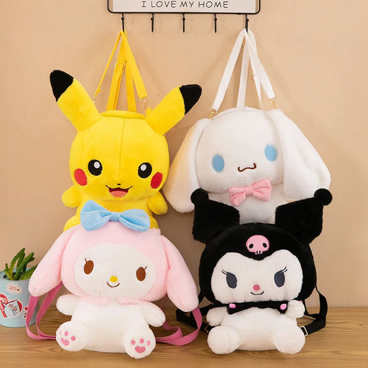 32CM Sanrio character plush backpacks