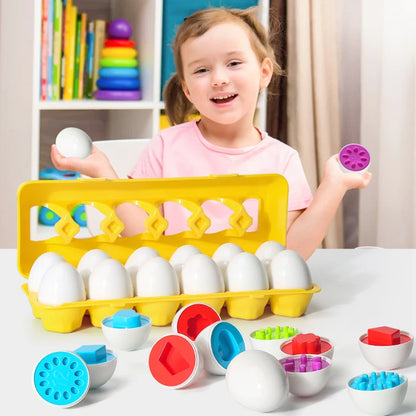 Naodongli Easter Matching Eggs Set
 Montessori Learning Toy