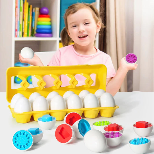 Naodongli Easter Matching Eggs Set
 Montessori Learning Toy