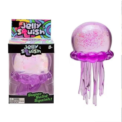 Needoh Jelly Fish & Cube Squishy Toy With box-7