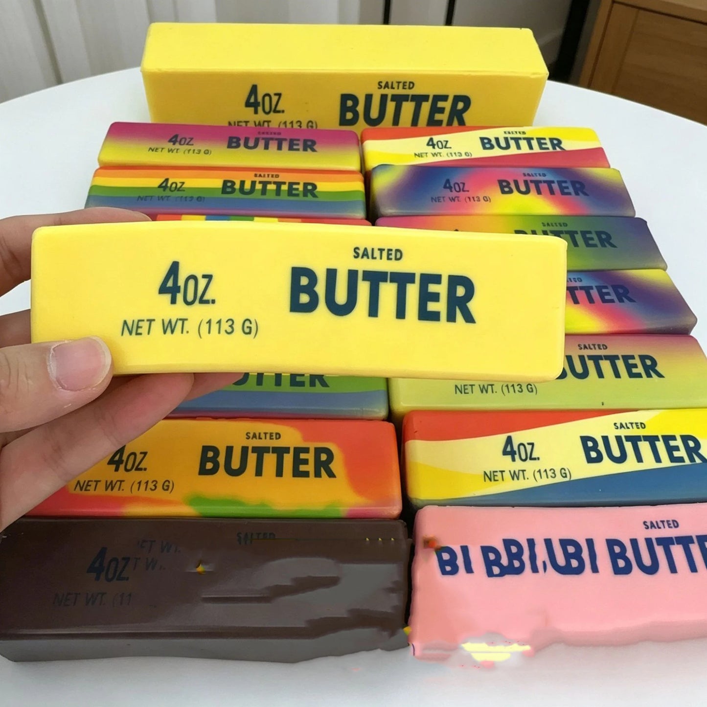 Butter Sticks Squishy Toys – Slow Rebound Sensory Stress Relief