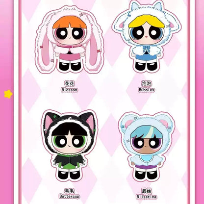 The Powerpuff Girls Animal Cape Vinyl Plush Series