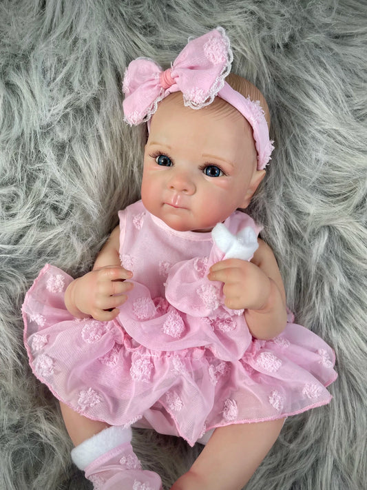 Baby Girl Reborn Doll - 48cm