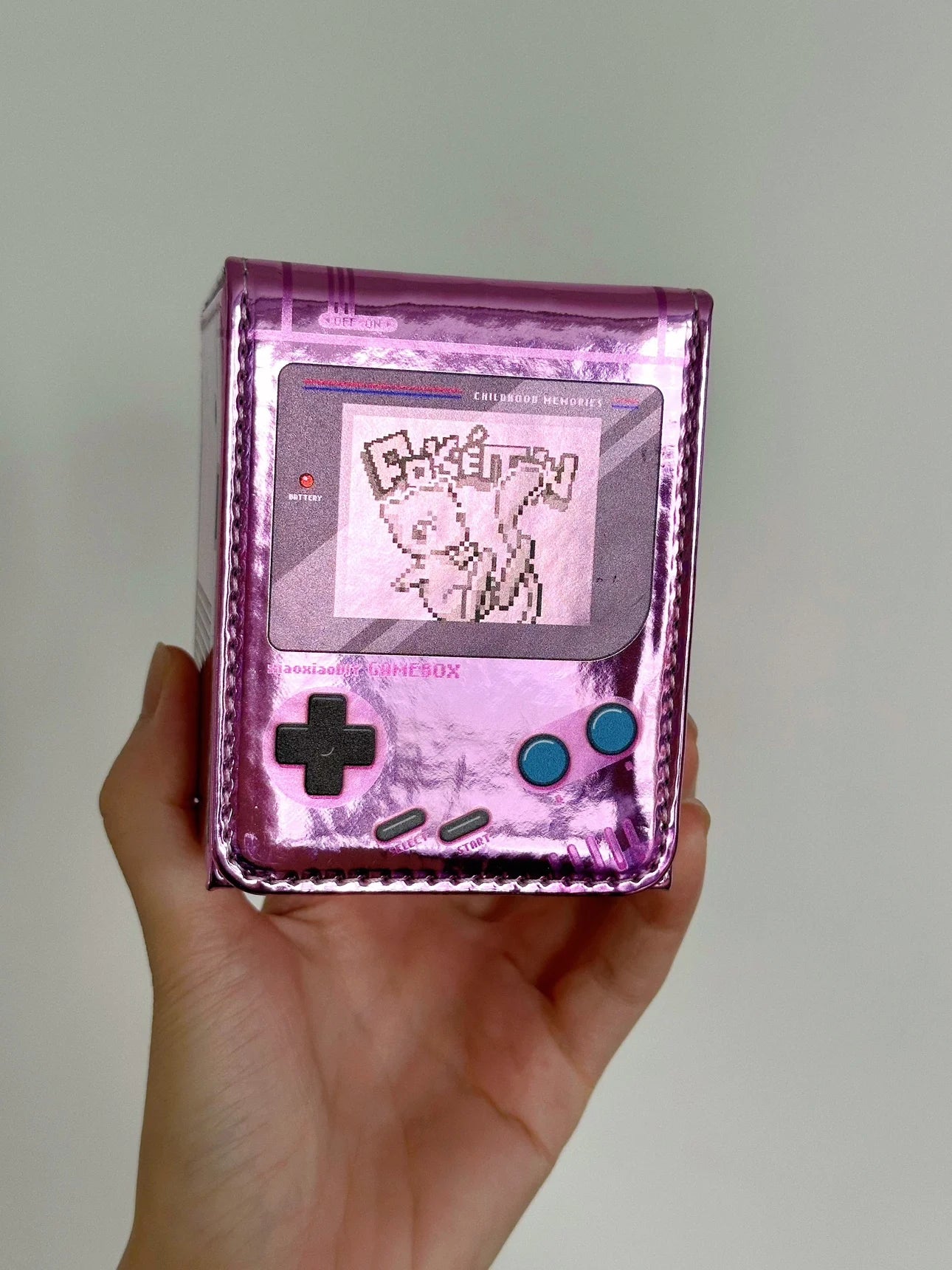 Pokemon Gameboy Trading Card Storage Box
