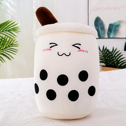 Plush Boba Bubble Tea Stuffed Toy - 25cm