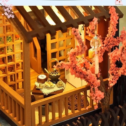 DIY Miniature Sakura Court House Model TC14 Set