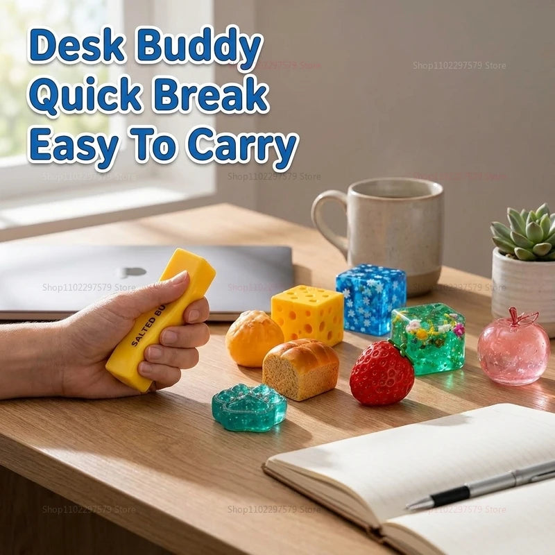 Squishy Fun Blind Box – 8pcs 
Slow‑Rising Stress Relief Sensory Set