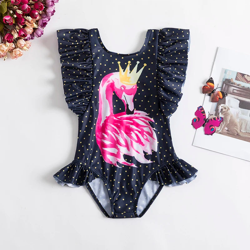 Baby/Toddler Girls One-Piece Swimwear (Age 6M-5 YRS)