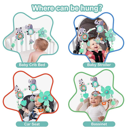Baby Stroller Arch Mobile Musical Toy