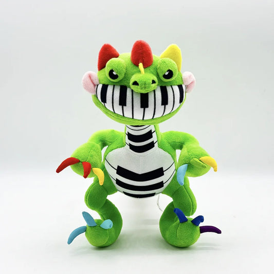 Pianosaurus Game Time Nightmare Critters Game Periphery Piano Dinosaur Plush PP Cotton Model Kawaii Ornament Birthday Gifts Toys