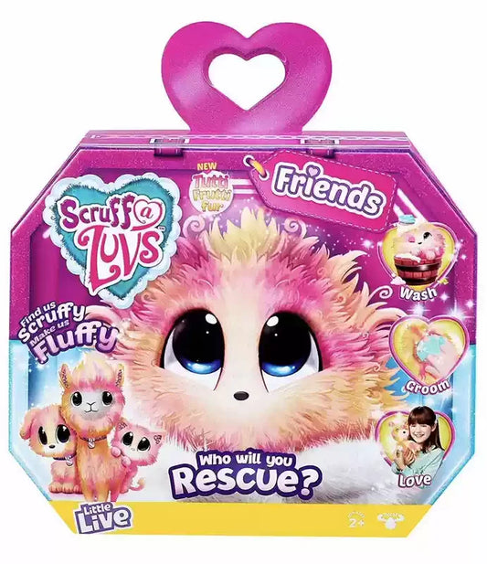 Scruff-a-Luvs Blossom Bunnies toy Vibrant Red