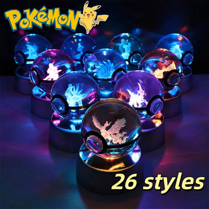 Pokemon Crystal Ball LED Night Light