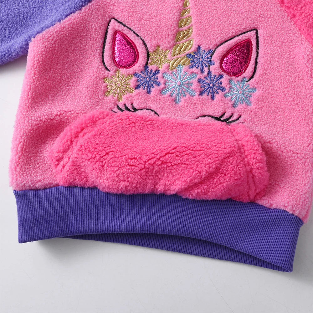 Girls Fleece Jumper (Age 3-12YRS)